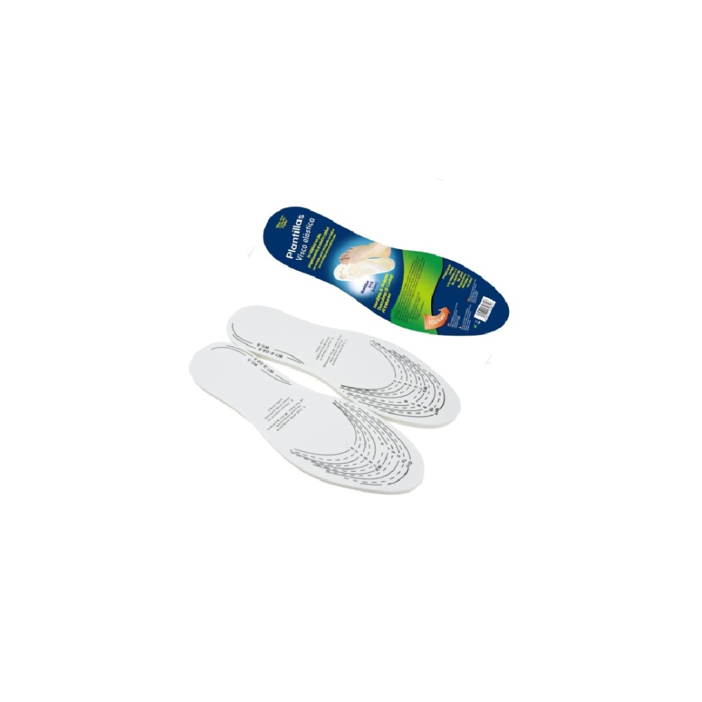 Plantillas de Visco Elástica Máximo Confort. Moldeable a los Pies. Hombre y Mujer.