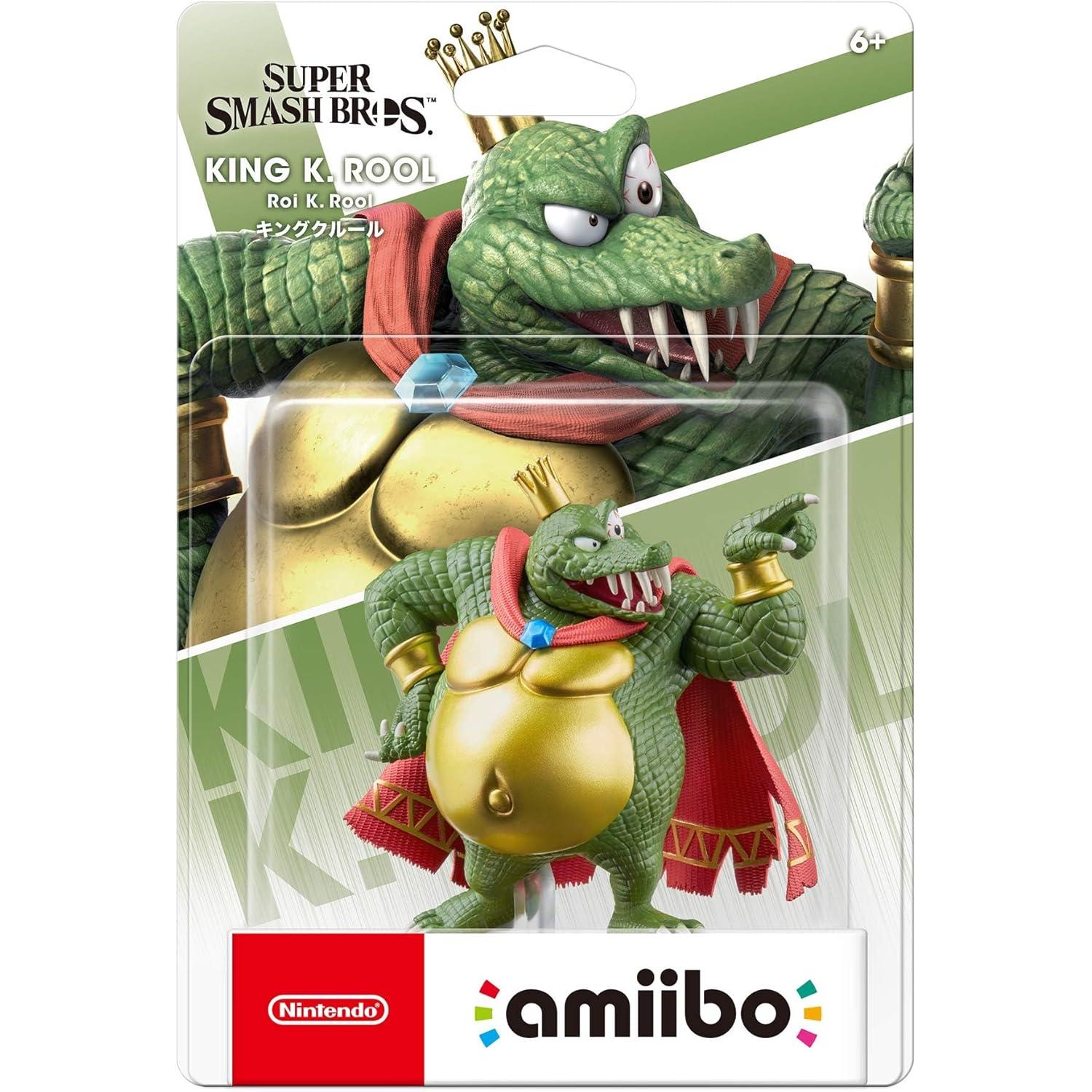 Nintendo Figura Amiibo - King K. Rool [Colección Super Smash Bros] para Nintendo Switch OLED - (Versión ES)