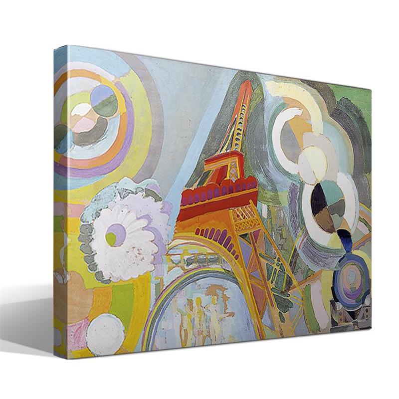 Cuadro Canvas Aéreo Robert Delaunay - Impresión Fine Art Giclee