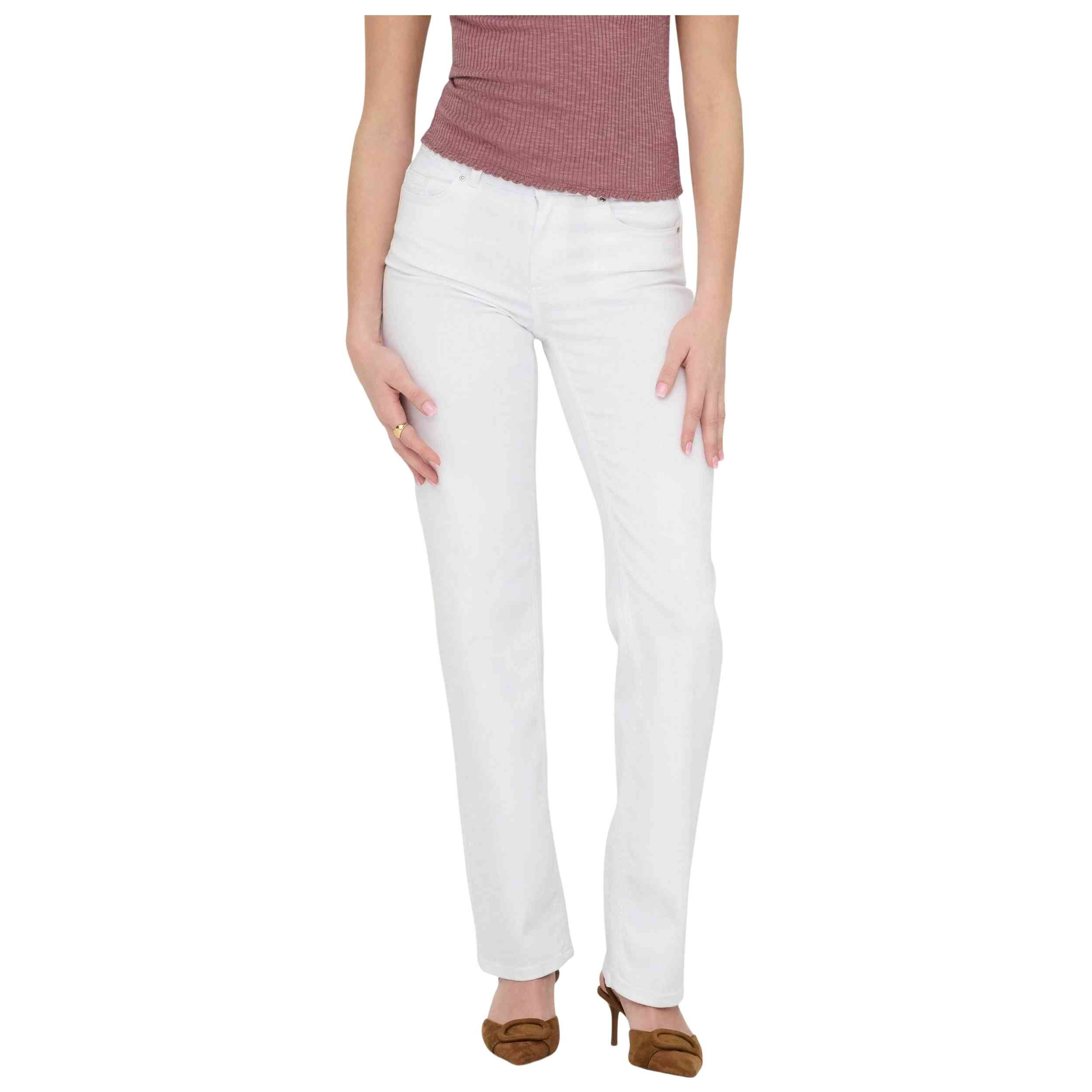 Vaquero Only Blush Mid Straight Dnm Dot Noos