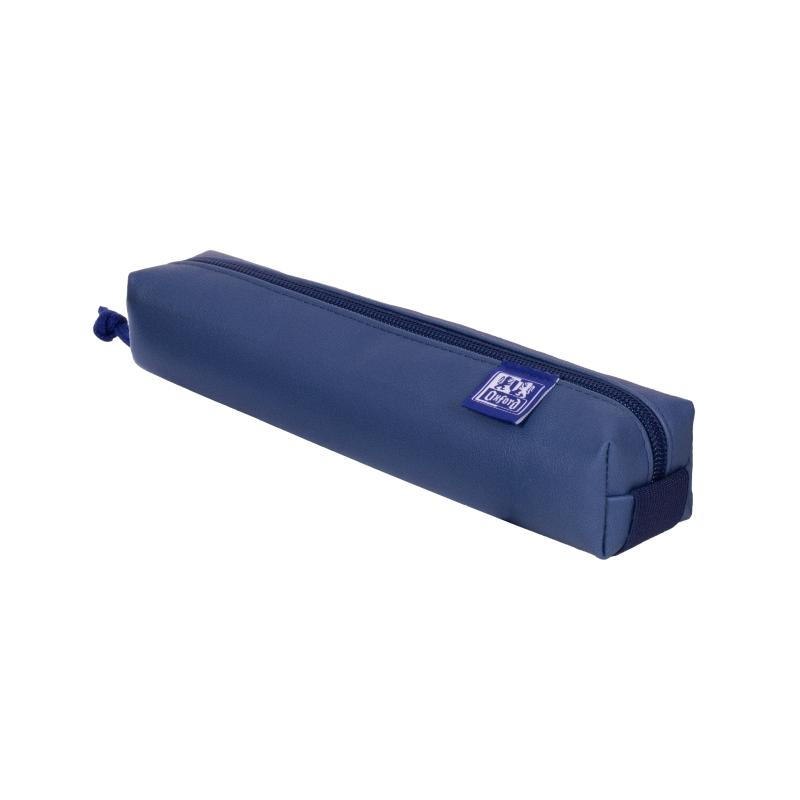 Oxford kangoo & you estuche cuadrado pequeño - fabricados en napa - goma elastica para unirlo al cuaderno - color azul (5 uds)