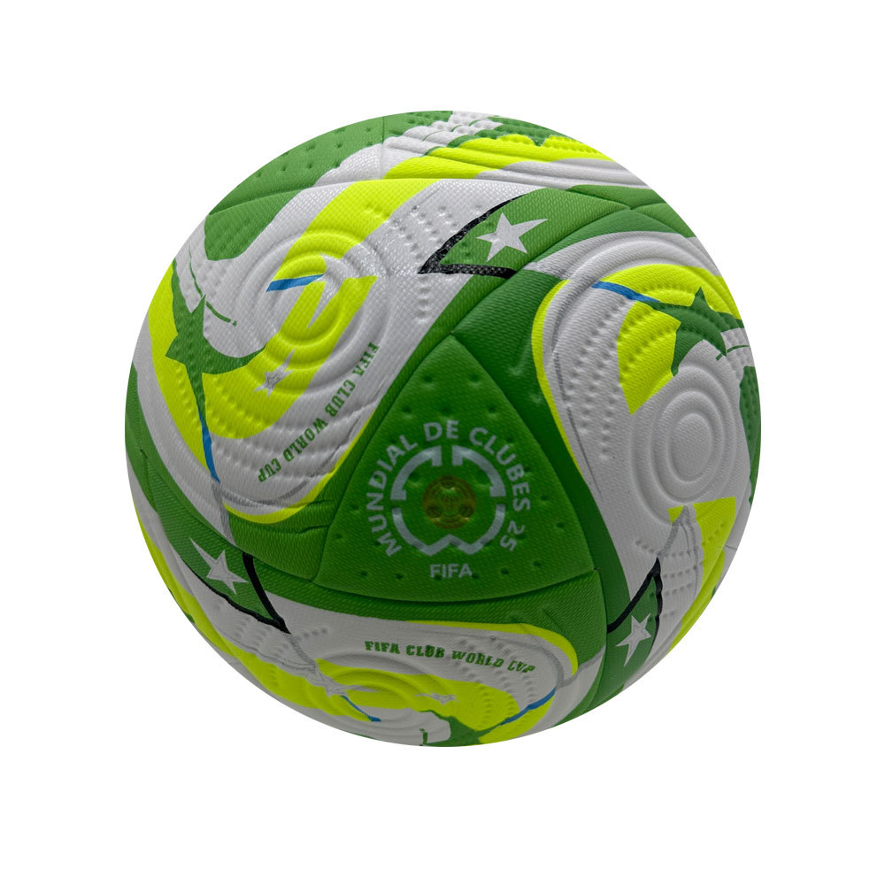 Balón de fútbol talla 5, pegado por calor, sin costuras, cubierta de PU resistente, para final de liga