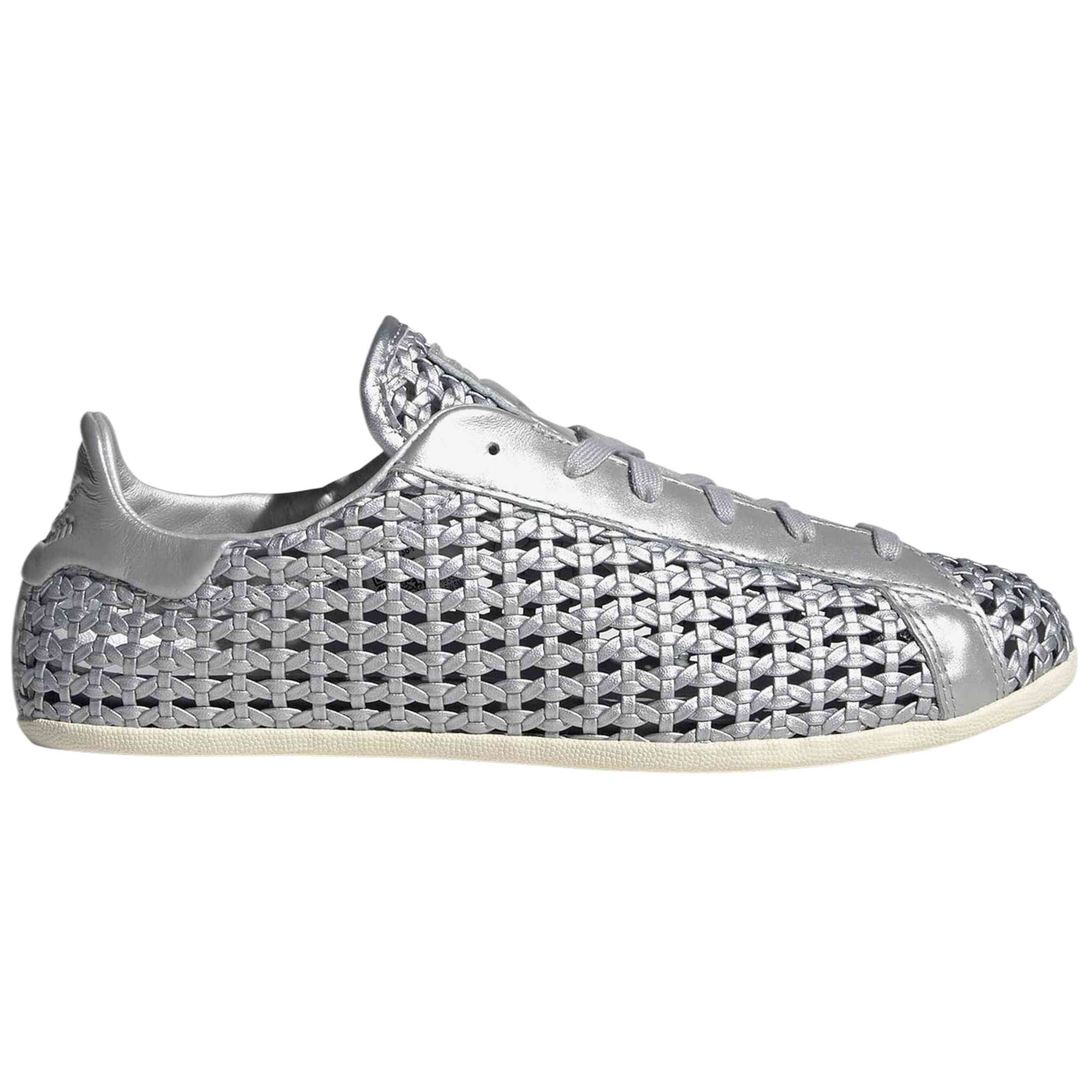 Zapatillas Adidas modelo Stan Smith Lo Pro "Silver Metallic / Grey Two / Off White" para Mujer en color Plateado
