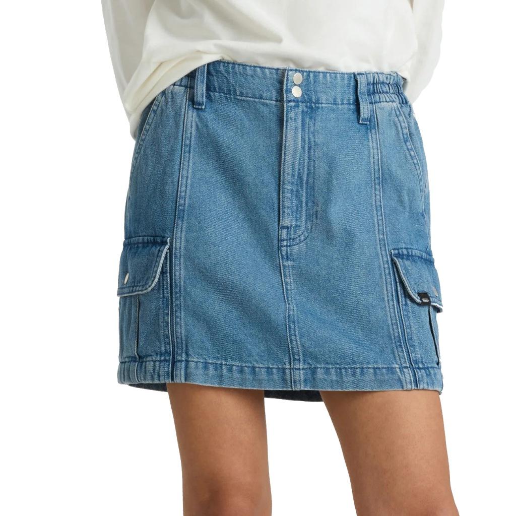 Faldas Mujer Marca Vans Modelo Sidewalk Denim Skirt