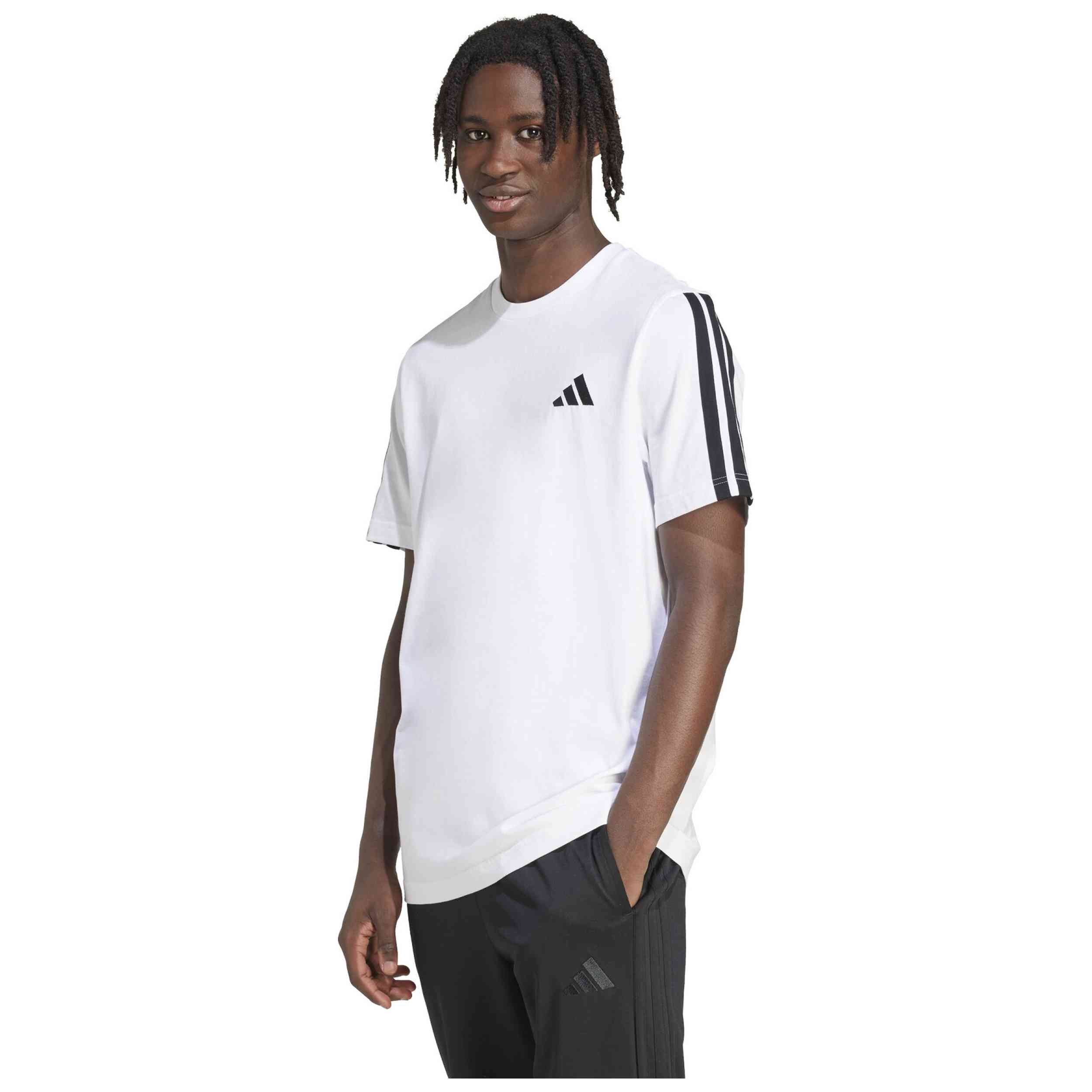 Camiseta De Manga Corta Adidas modelo JV6784 para Hombre en color Blanco