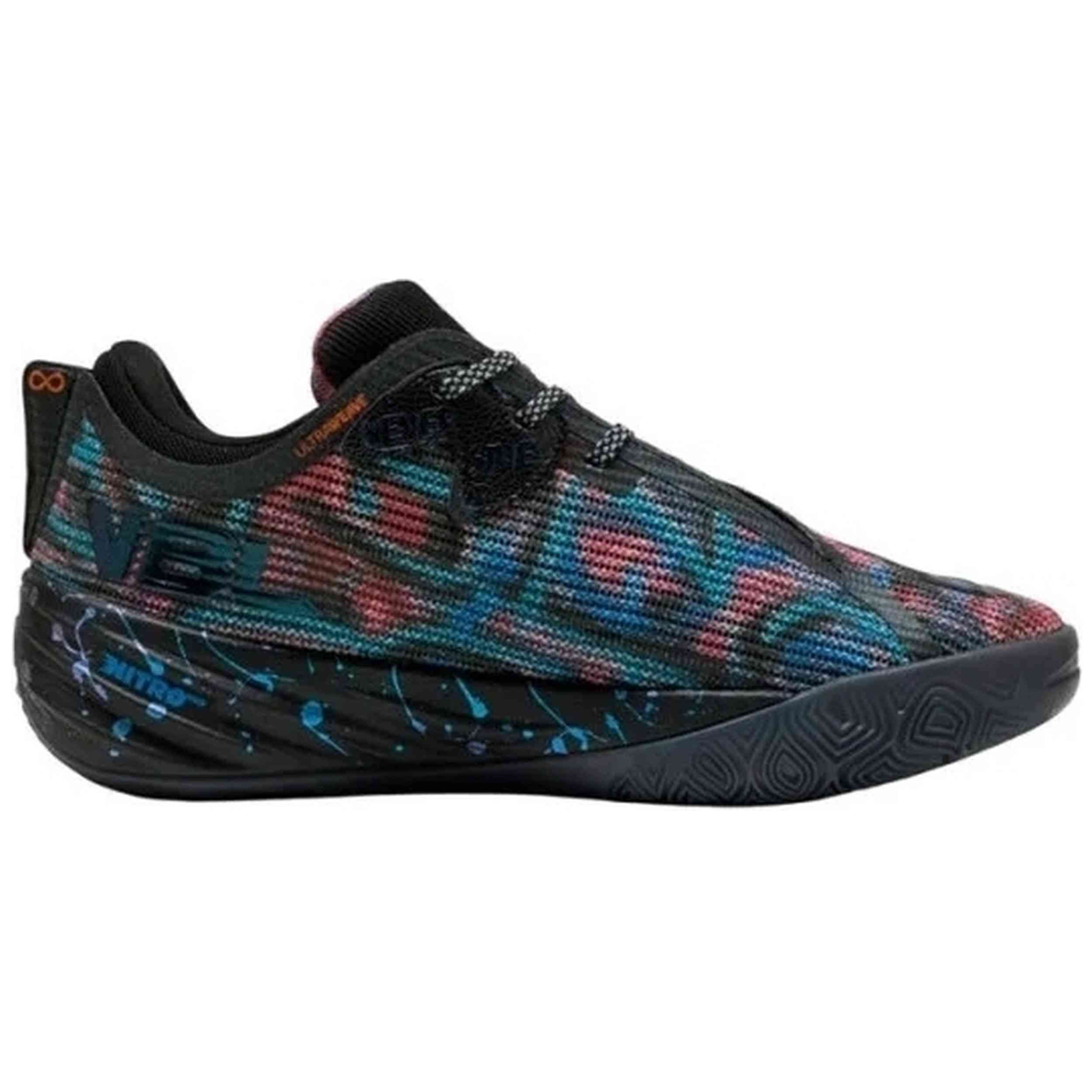 Zapatillas De Baloncesto Puma modelo Puma All-Pro NITRO™ 2 VBL "Black Electro Royal" para Hombre en color Negro
