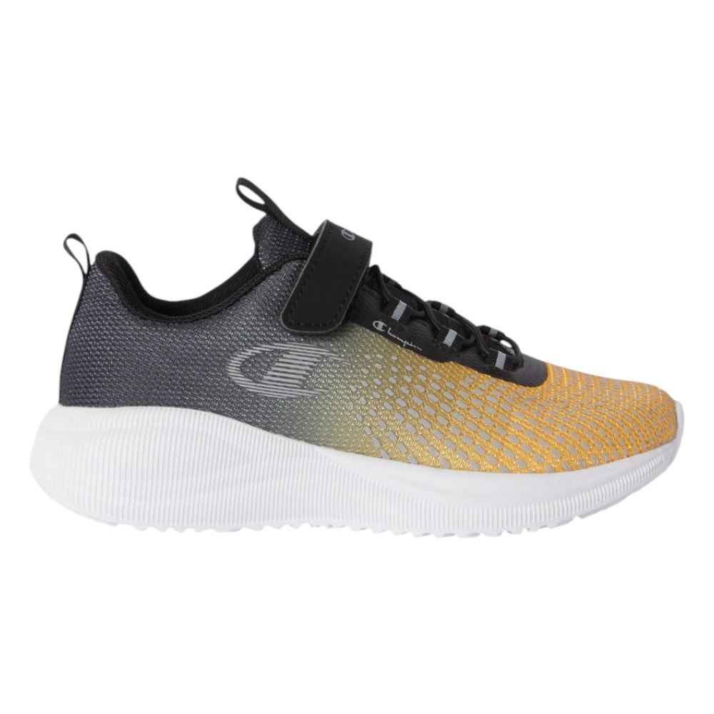 Zapatillas Champion Syphon Reflect B Ps Negro Amarillo Gris Silver S32999-Kk004 Running Niño Niña