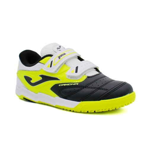 Zapatillas deporte niños JOMA Cancha Jr 2404 Indoor con doble velcro
