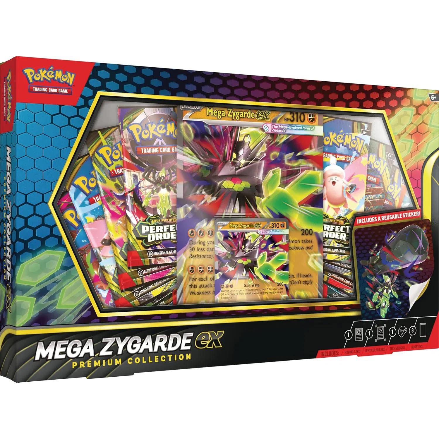 Pokemon TCG Mega Zygarde Ex Premium Collection 2026 (Importacion UK) - Nuevo precintado