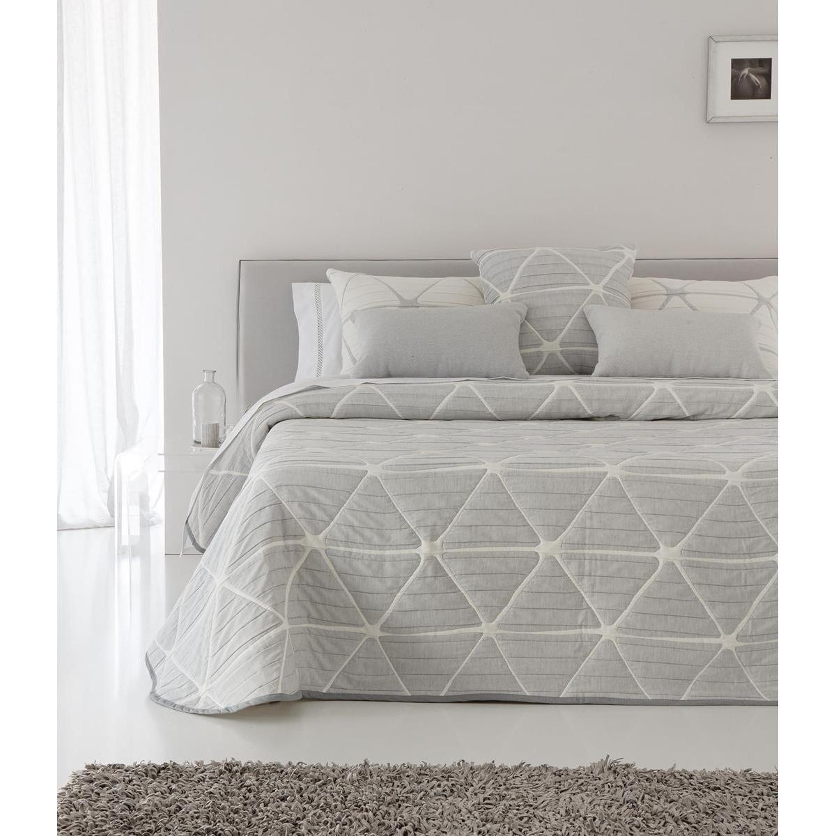 JVR - COLCHA TIPO 10 modelo GEOX - Tejido Jacquard Pique - Fabricado en España - Cama 90/105/135/150/160/180