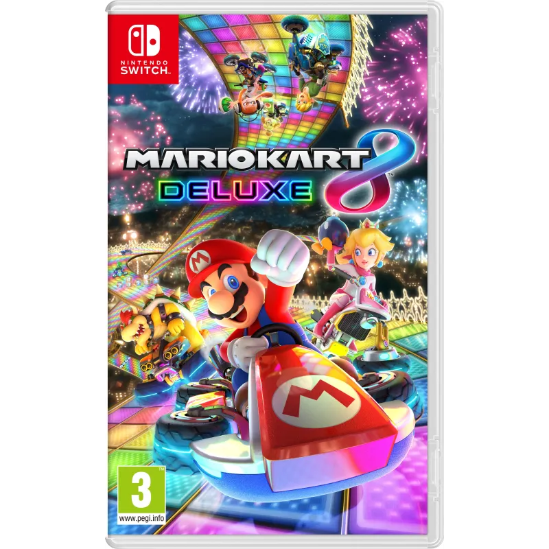 MARIO KART 8 DELUXE SWITCH VIDEOJUEGO FÍSICO NINTENDO SWITCH     VERSIÓN ESPAÑOLA GARANTÍA EU