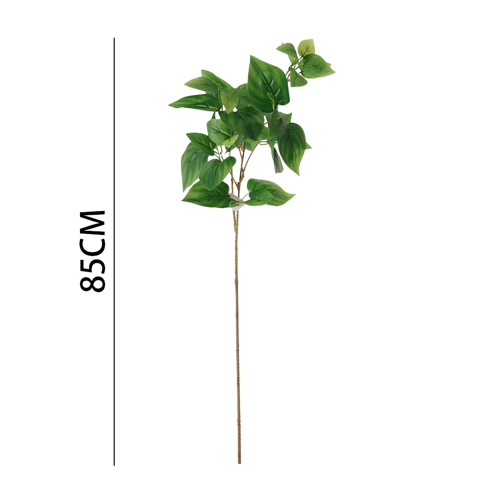 Poenia Arte Floral - Planta Artificial Vara de Hojas Decorativas 85cm - REF 631158 - Deccoraci'on Realista