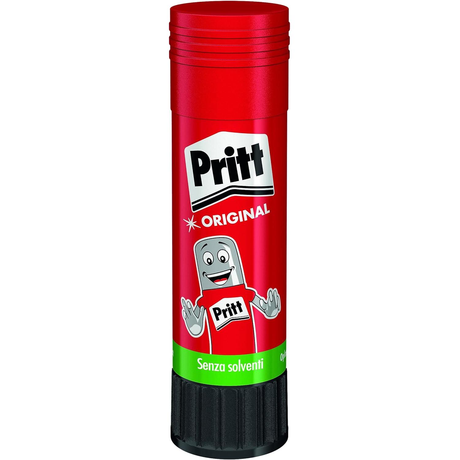 Pritt Barra Adhesiva 22 gr - 1x Stick Pegamento Infantil Escolar | Seguro para Niños | Ideal para Hacer Manualidades | Cola Universal de Adhesión Fuerte para Estuche Escolar y Oficina | Material Escolar Vuelta al Cole Escuela Colegio, Recambio