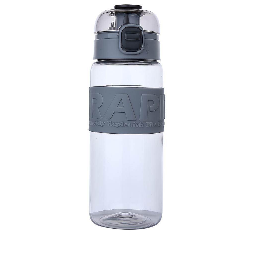 Family Botella de Agua Deportiva con Cierre Seguro, Antifugas, Multicolor, Ideal para Gimnasio y Actividades al Aire Libre