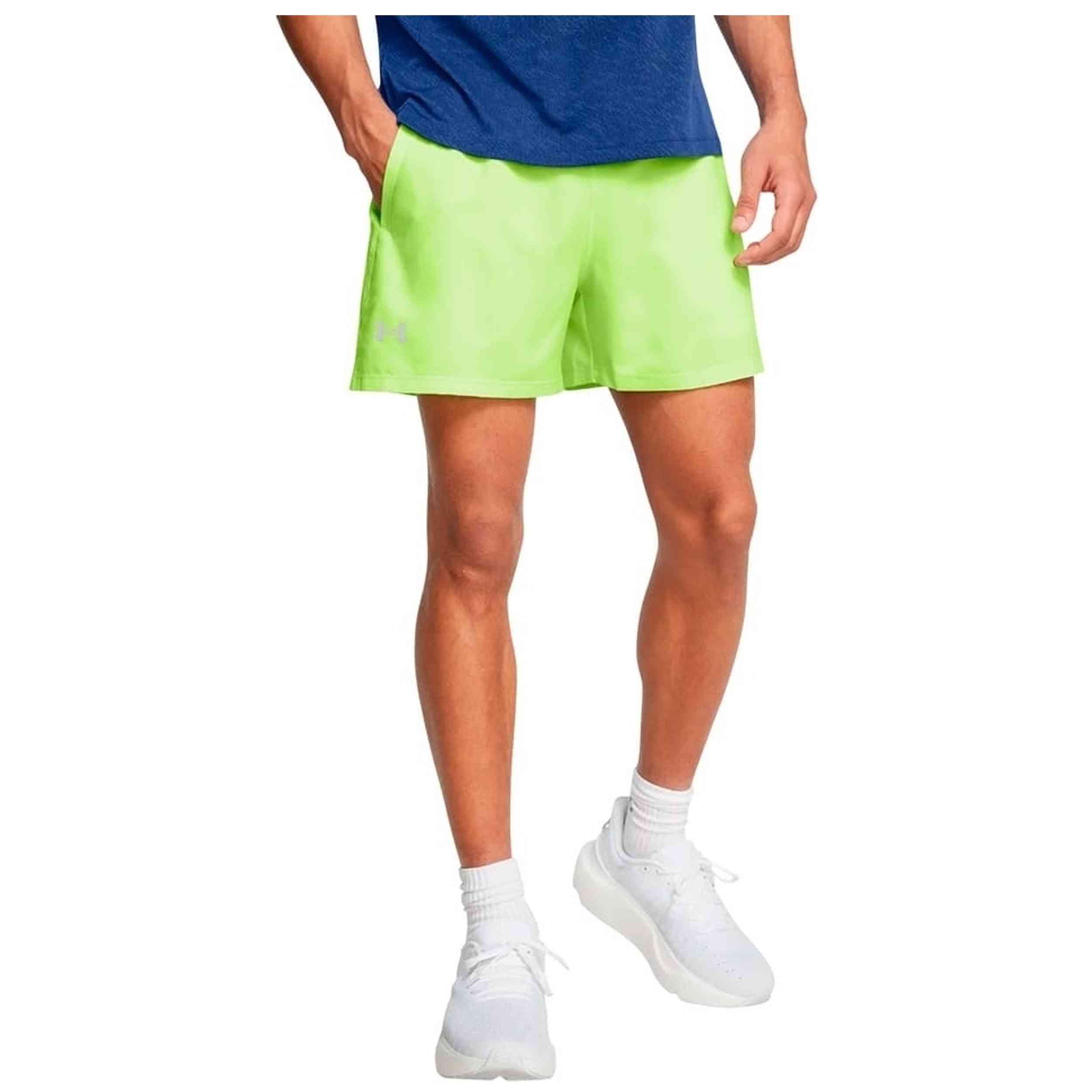 Pantalon Corto Under Armour modelo Short Running Under Armour Launch Elite 5 Short para Hombre en color Verde