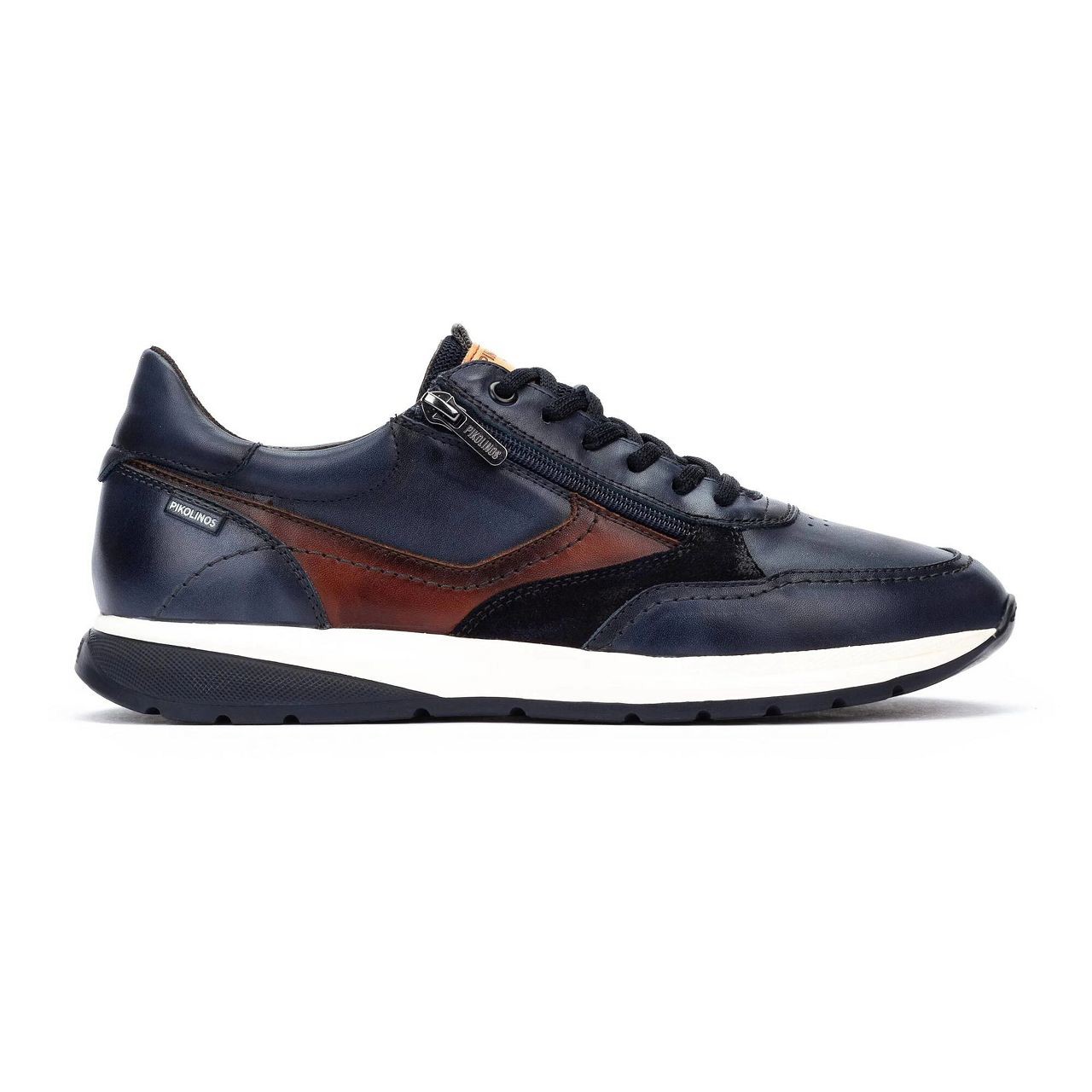 PIKOLINOS 6398C1 Zapatillas casual de hombre azul marino PIEL 625