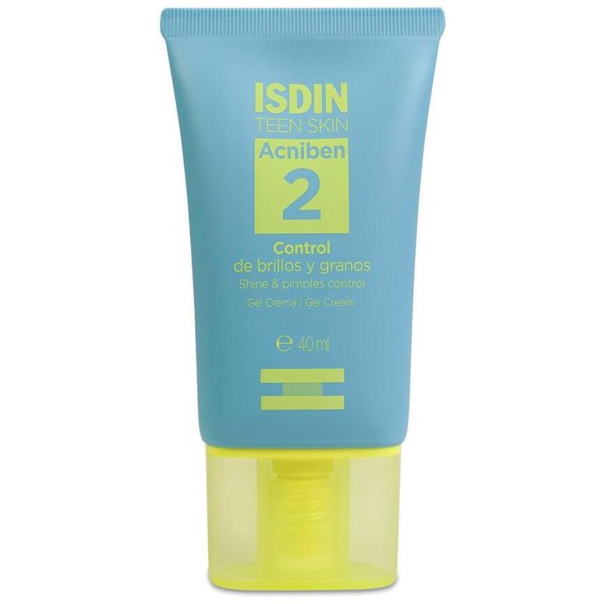 Isdin Acniben Gel-Crema Control De Brillos Y Granos, 40 Ml