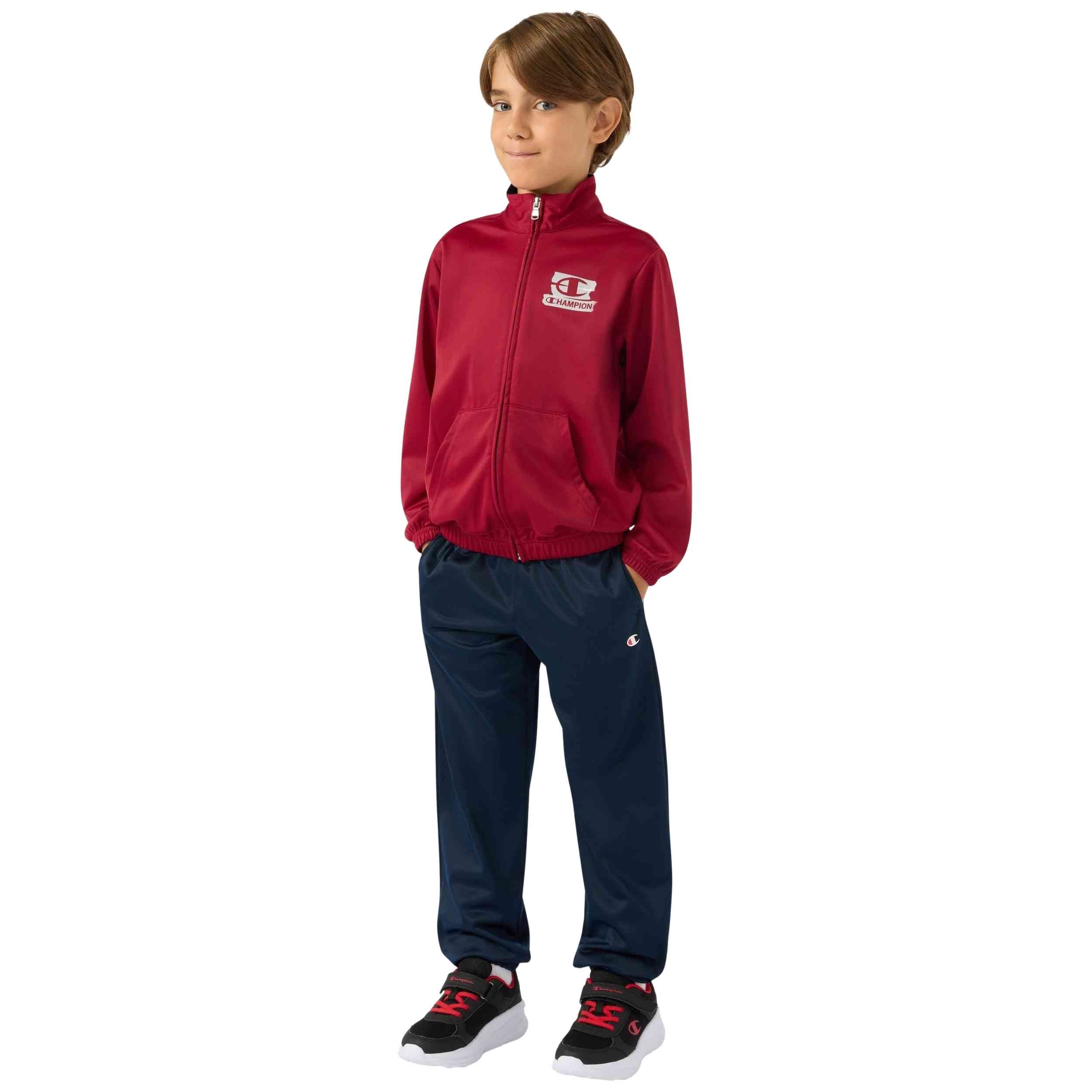 Chandal Completo Champion modelo 307264-RS525 para Niños en color Rojo