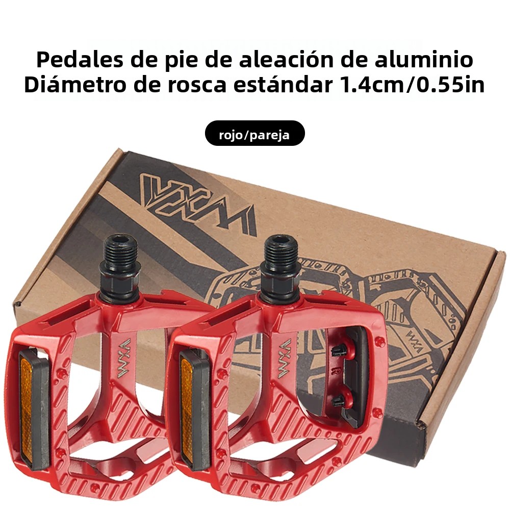TK VXM Pedales De Bicicleta Ultralight De Aluminio Antideslizante MTB Impermeables Y Resistentes Al Polvo Doble DU Plano Para Ciclismo