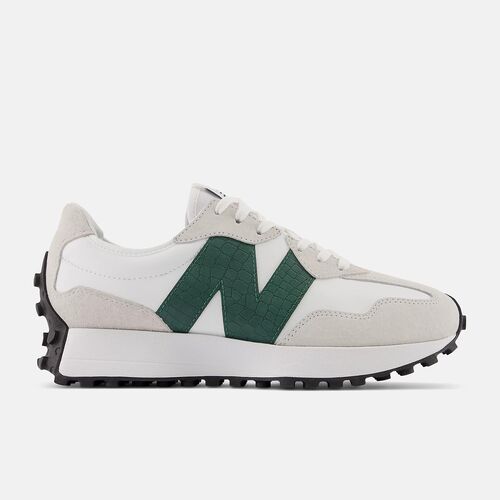 Zapatillas New Balance  327 blanca  verde