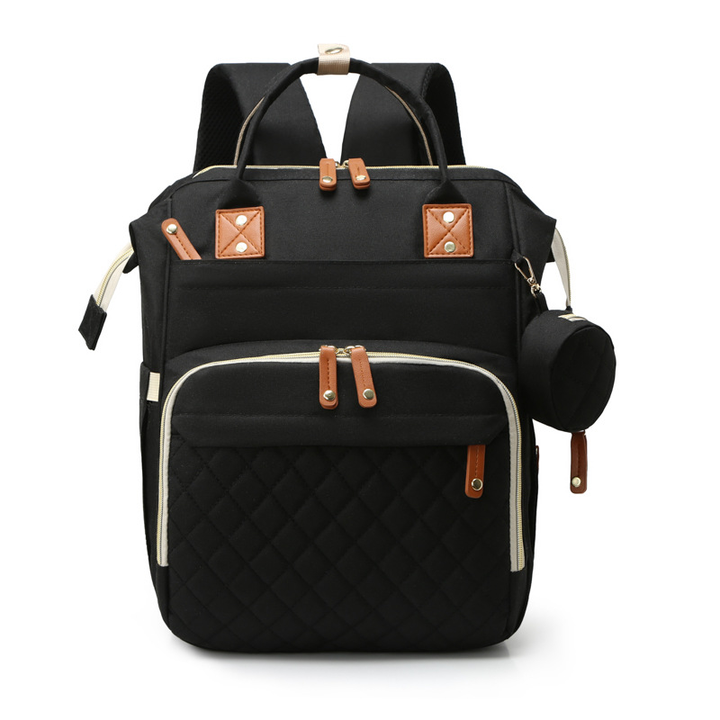 Mochila para mamá, bolso de viaje multifuncional para bebé, gran capacidad, duradero