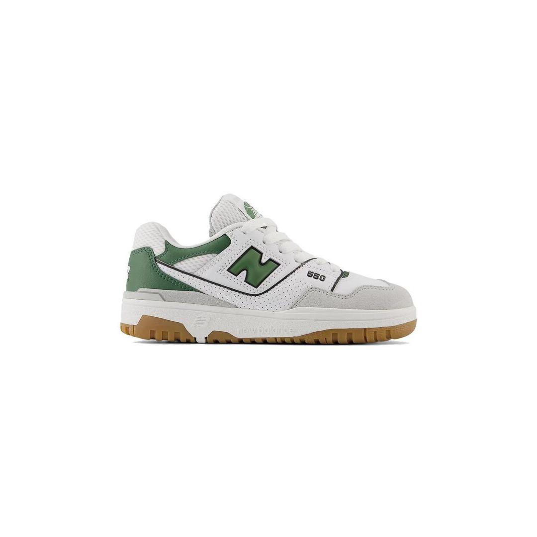 Zapatilla Niño/a New Balance 550SD BlancoVerde