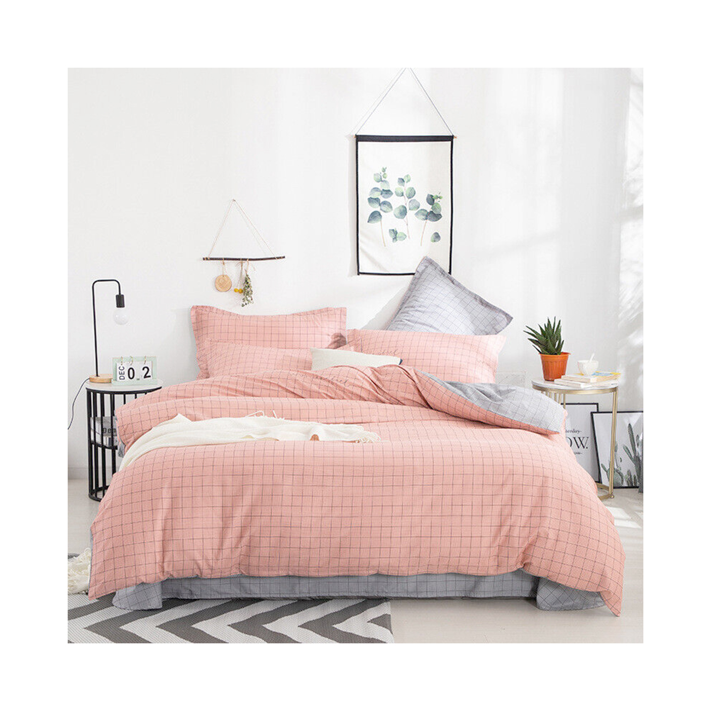 Juego Funda Nórdica Aleatorio 100%Poliester, Modelo Aleatorio. Ropa de Cama de 3 Piezas 1 Bajera, 1 Funda Nórdica y 1 Funda de Almohada. Juego Nordico Aleatorio