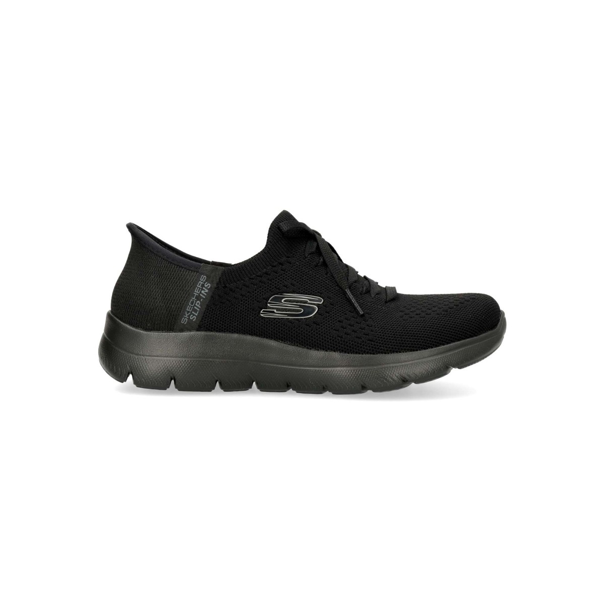 Skechers - Zapatillas Zaptilla Slip-ins Summits para mujer con sistema Heel Pillow™, plantilla Air-Cooled Memory Foam™ y tejido Stretch Fit®