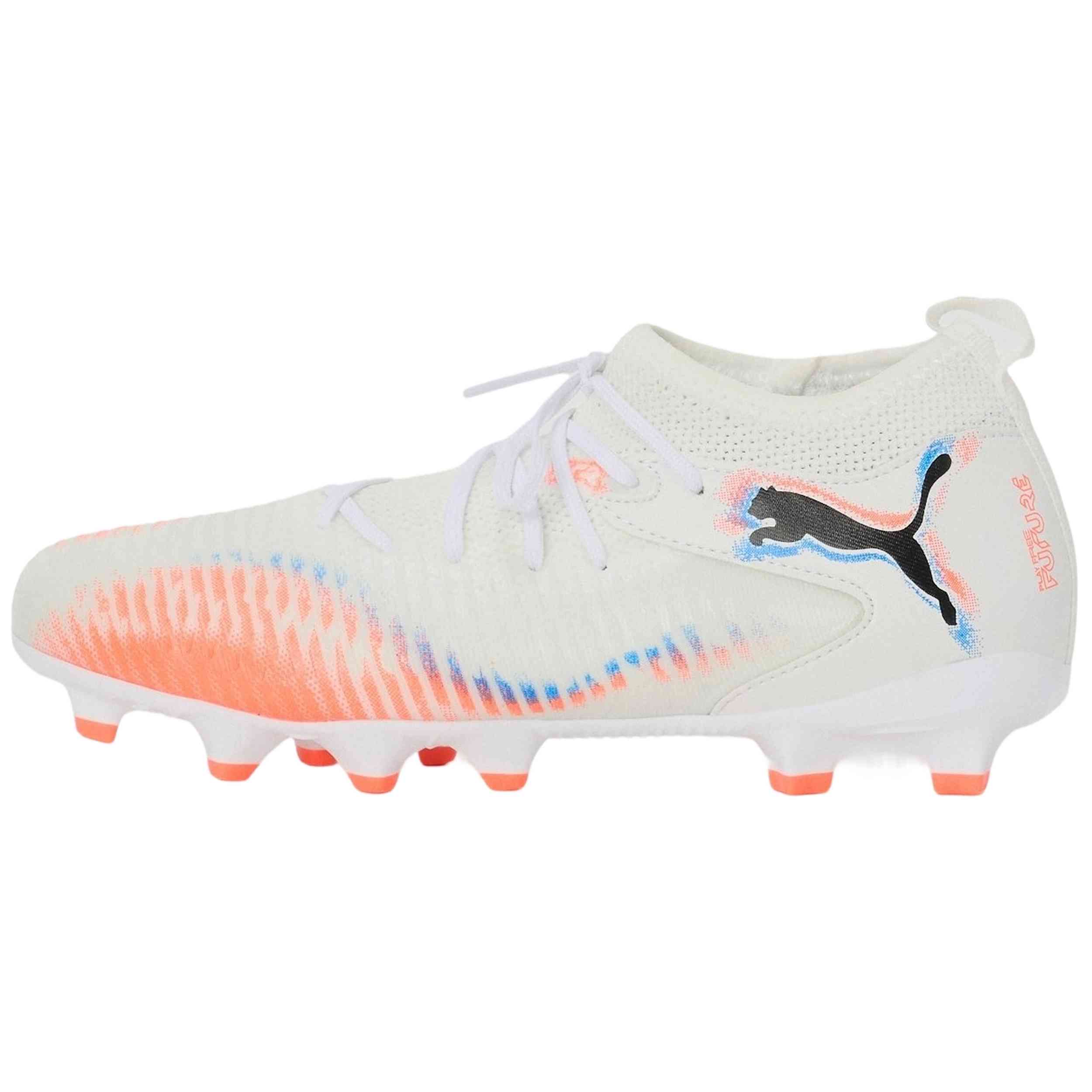 Calzado Puma modelo Future 8 Match Fg/Ag en color Blanco