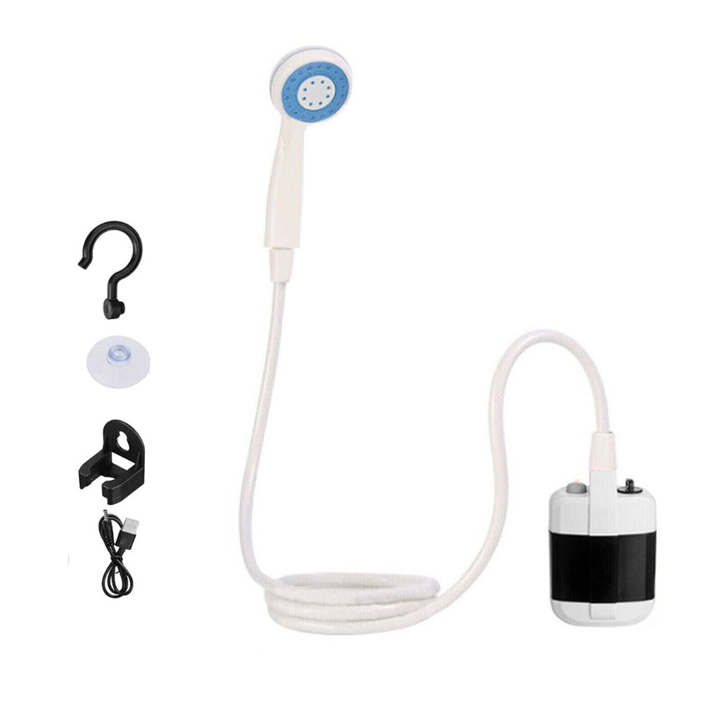 Ducha compacta portátil para camping Refrescarse en Quier Lugar con facilidades Manguera de 140 cm