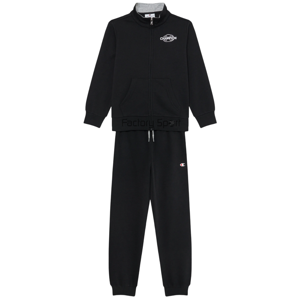 CHAMPION CHANDAL 307261 ALGODÓN NEGRO PARA NIÑO KK001 NBK