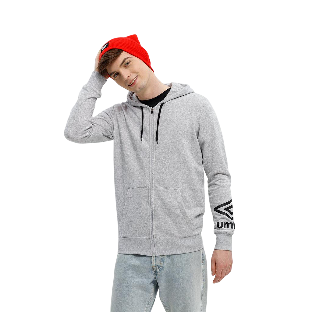 Sudadera UMBRO FW TERRACE ZIP HOODIE 66063U 263 Gris