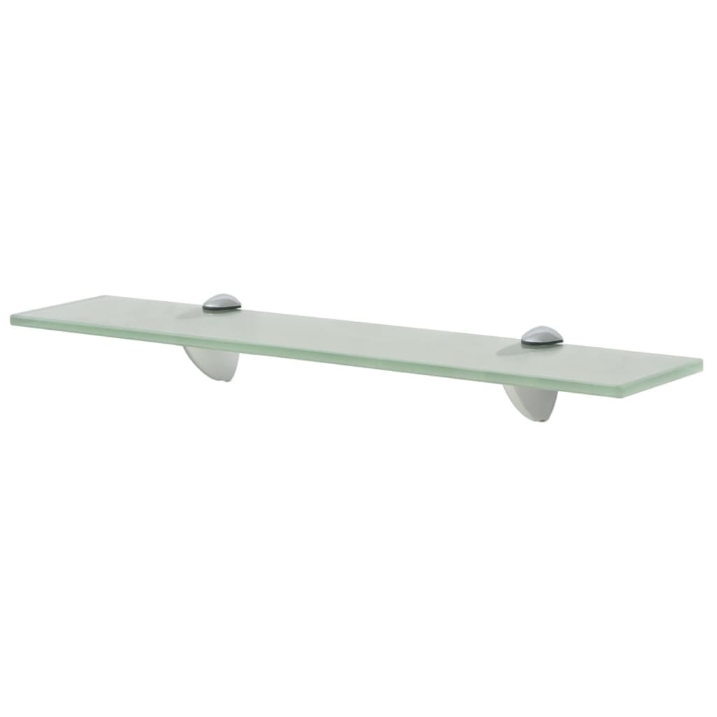 vidaXL Estante flotante de cristal 50x10 cm 8 mm