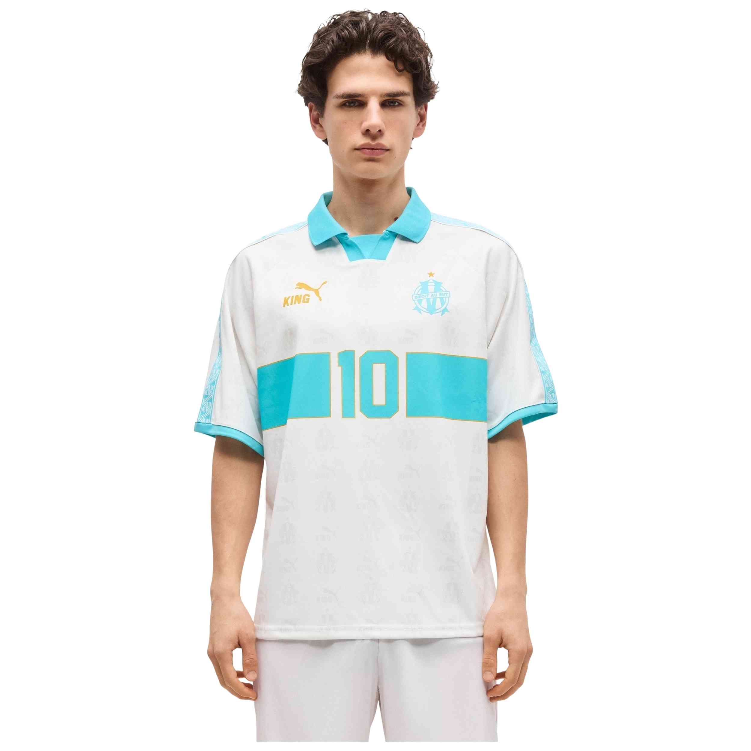 Camiseta De Futbol Puma modelo Olympique de Marseille King 2026 para Hombre en color Blanco