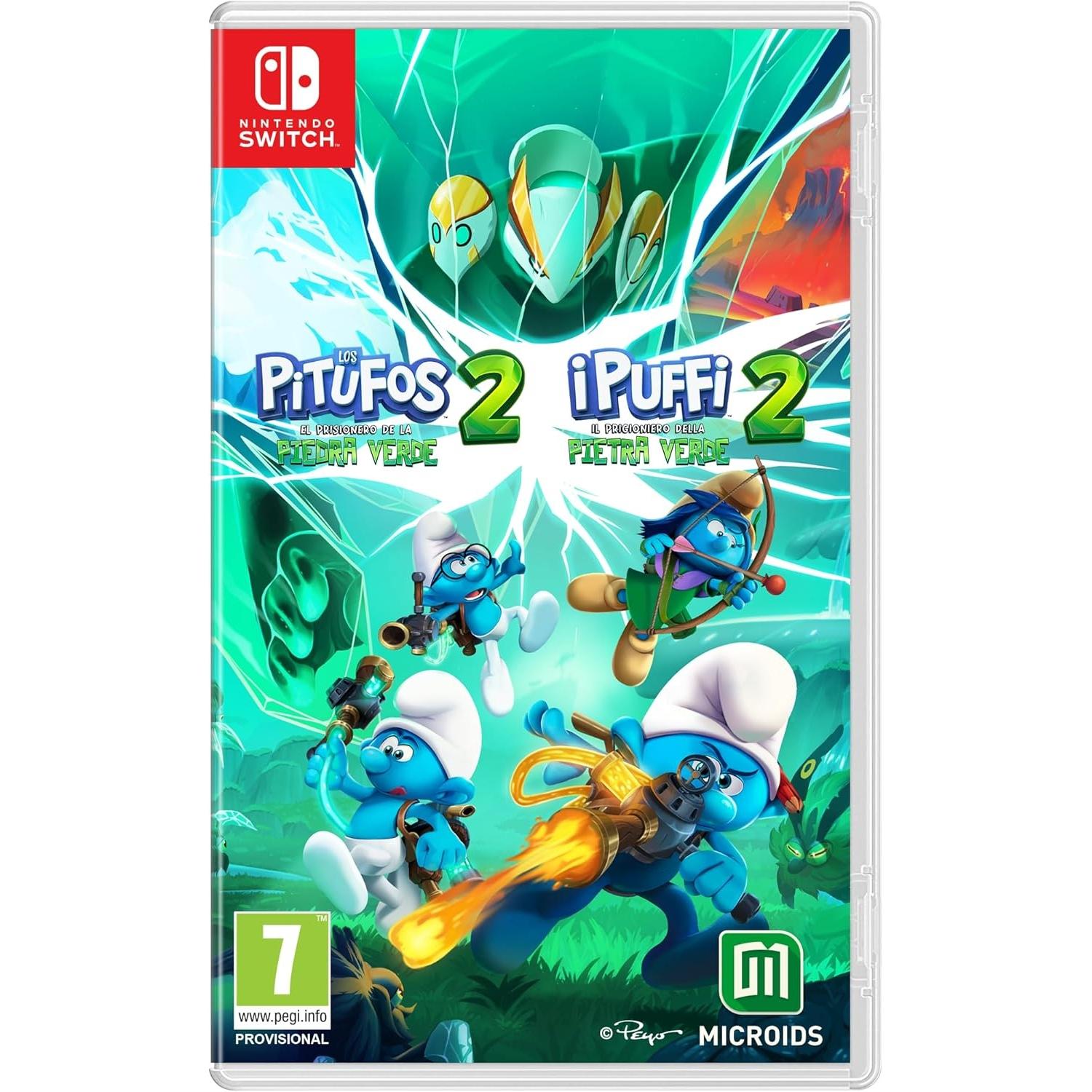 Los Pitufos 2: El Prisionero De La Piedra Verde Juego para Consola Nintendo Switch [PAL ESPAÑA]