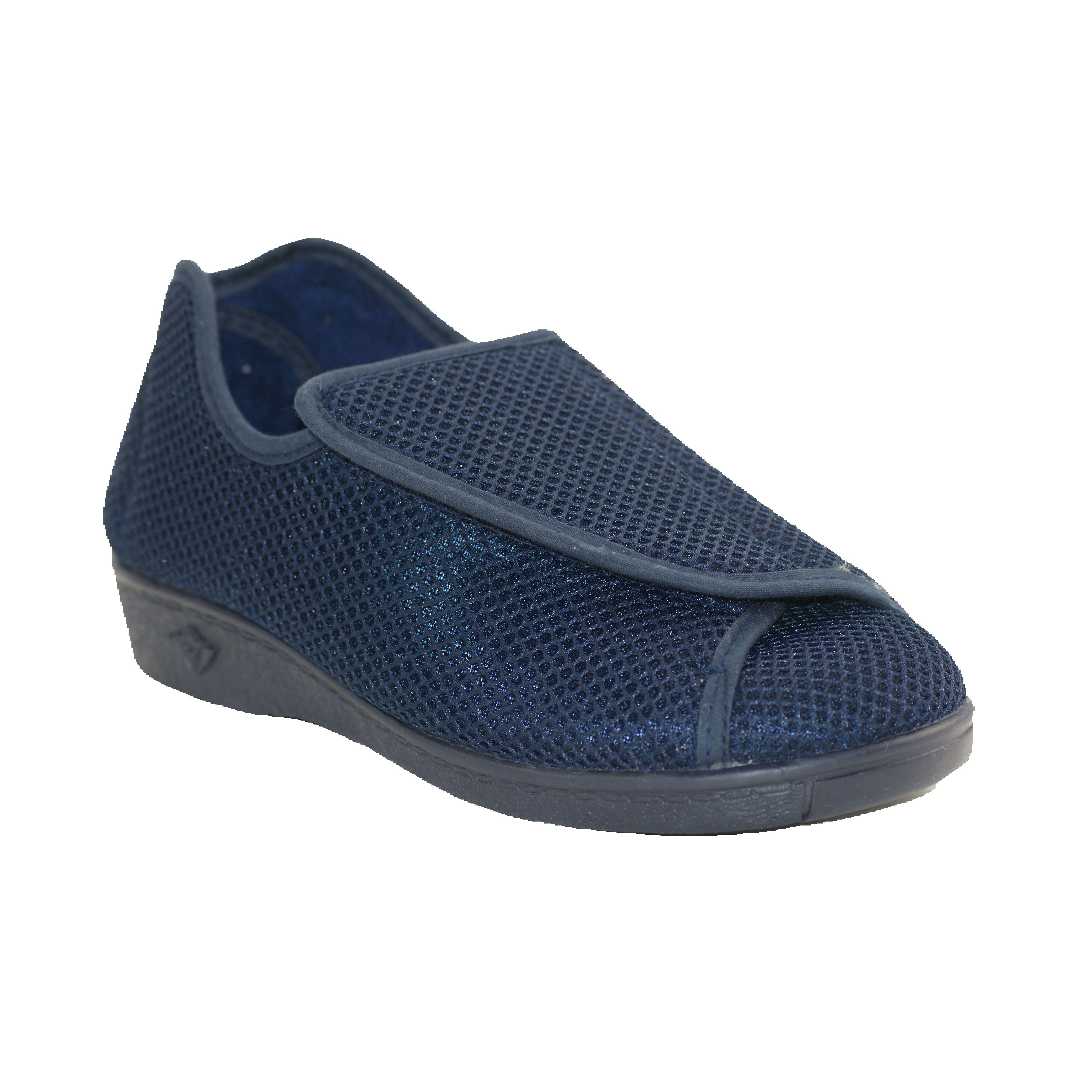 ALBEROLA ZAPATILLA ANATÓMICA AZUL 622754 ANCHO ESPECIAL