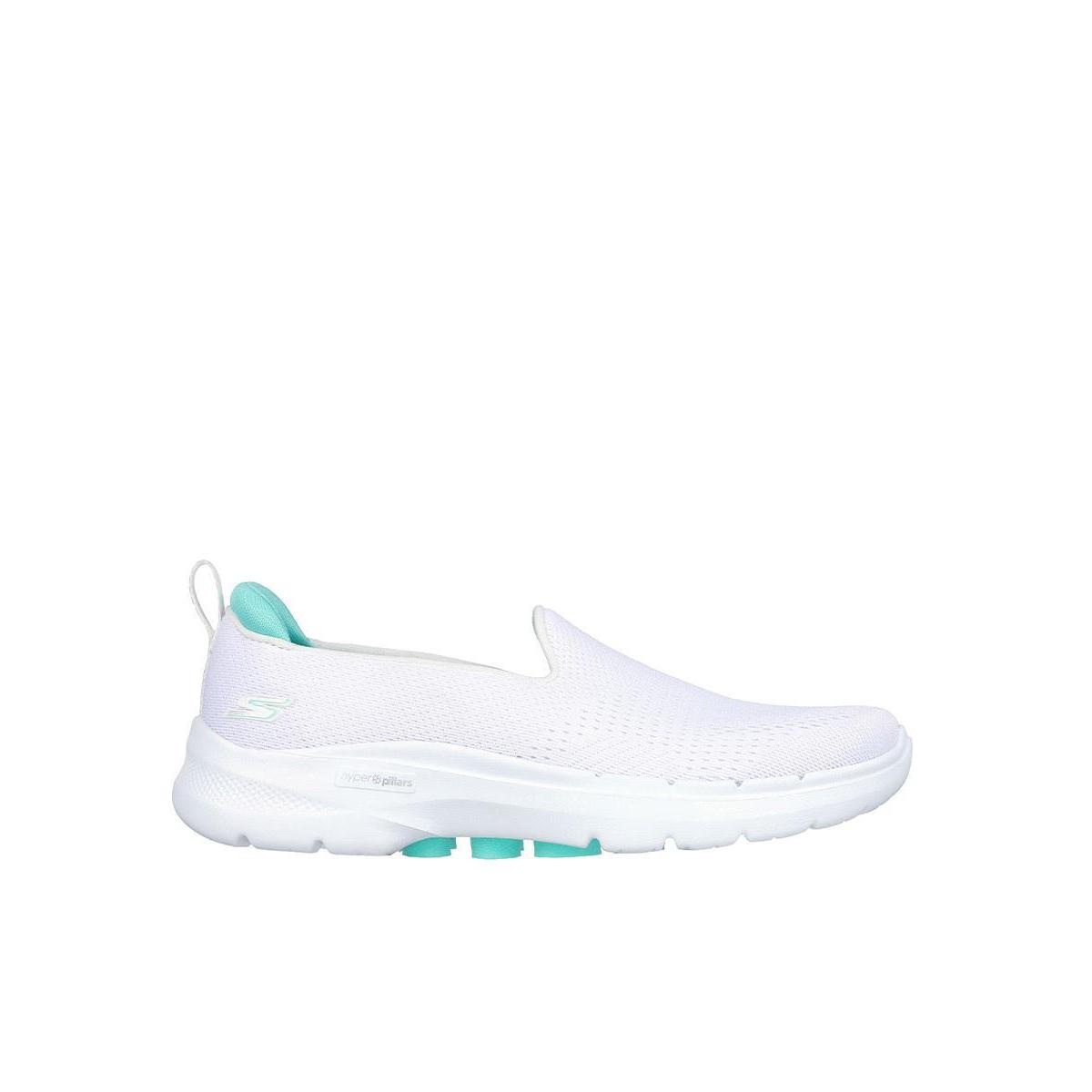 SKECHERS 124571_WTQ Zapatillas deportivas de mujer blancos en textil 79553