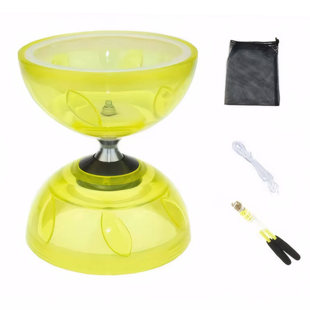TK 1set Professional Diabolo Yoyo Ball De Goma TPU Para Ejercicio De Agilidad Adecuado Para Mayores Actividad Física Al Aire Libre E Indoor