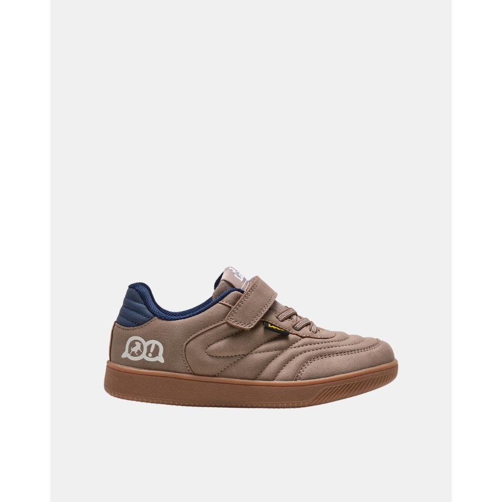 LOIS 63353 Zapatillas Colegiales Barefoot Infantil Taupe