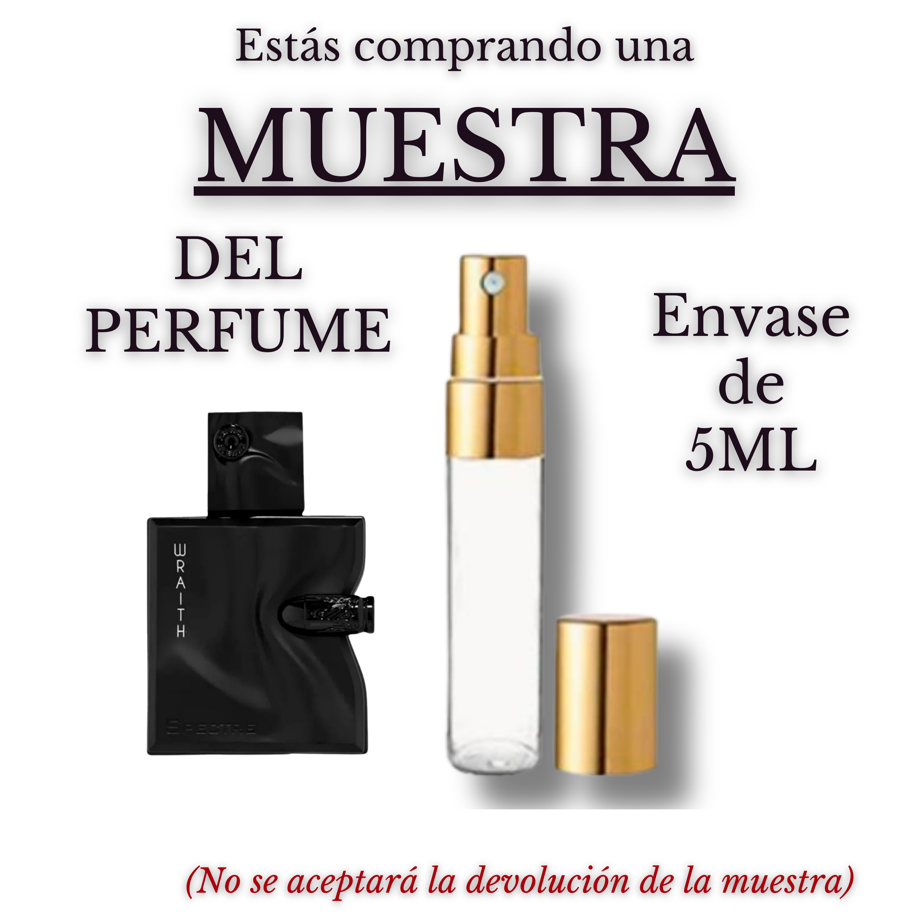 SPECTRE WRAITH - French Avenue Eau de Parfum para Hombre Fragrance World 80ML