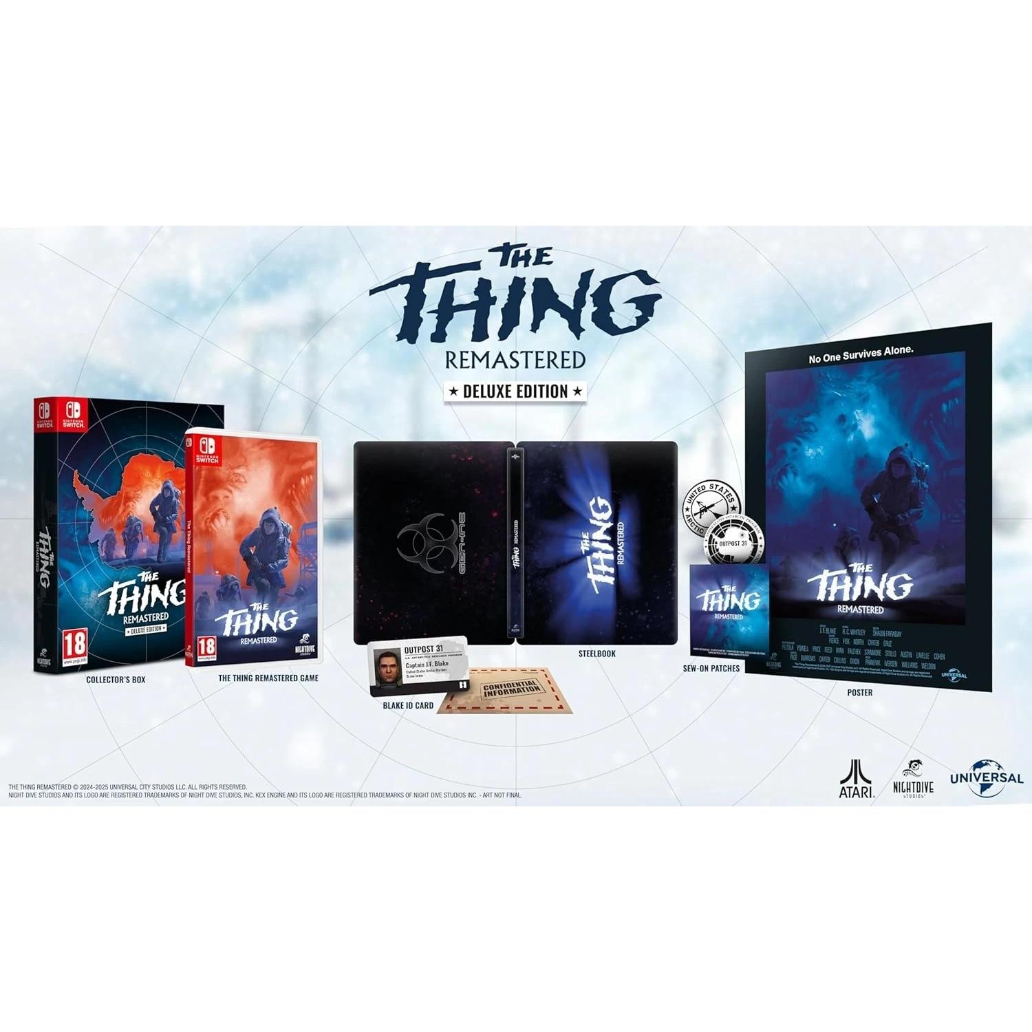 The Thing Remastered Deluxe Edition - Nintendo Switch - Nuevo precintado - PAL España