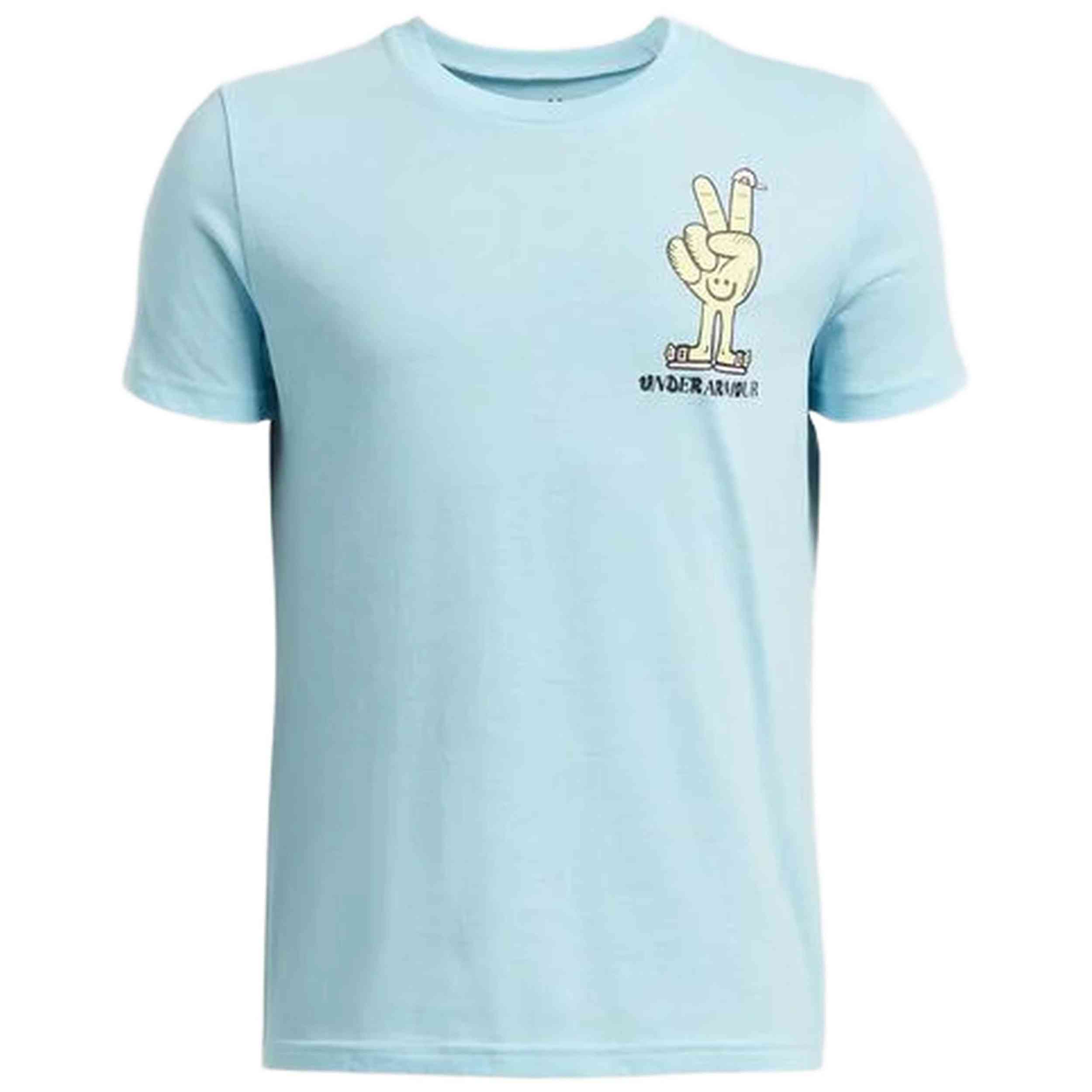 Camisetas De Manga Corta Under Armour modelo 1390009_494 para Niños en color Azul