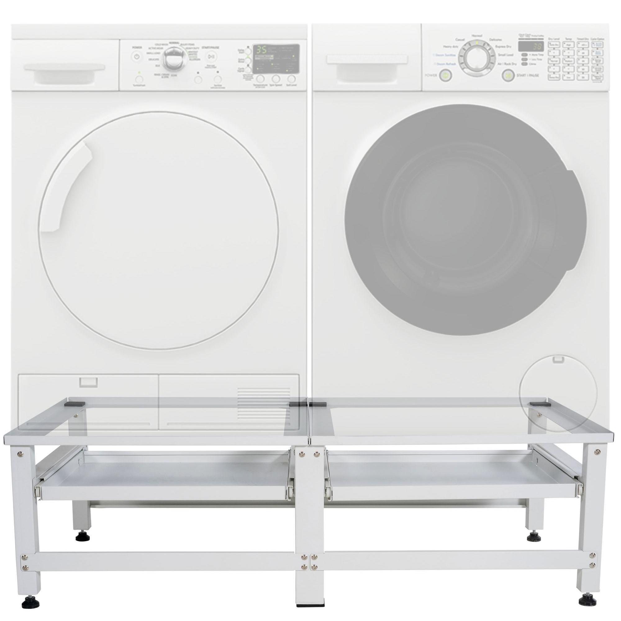 Pedestal Tampa doble para lavadoras Blanco