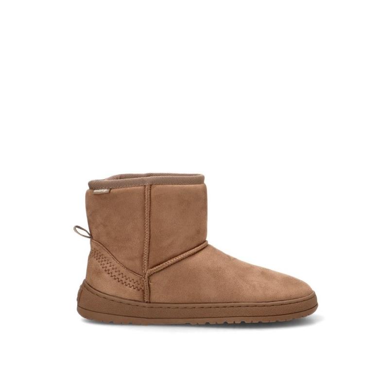 Botin Respetuoso/barefoot Mustang - Mujer - Suela Plana - Modelo 85505 - Color Taupe