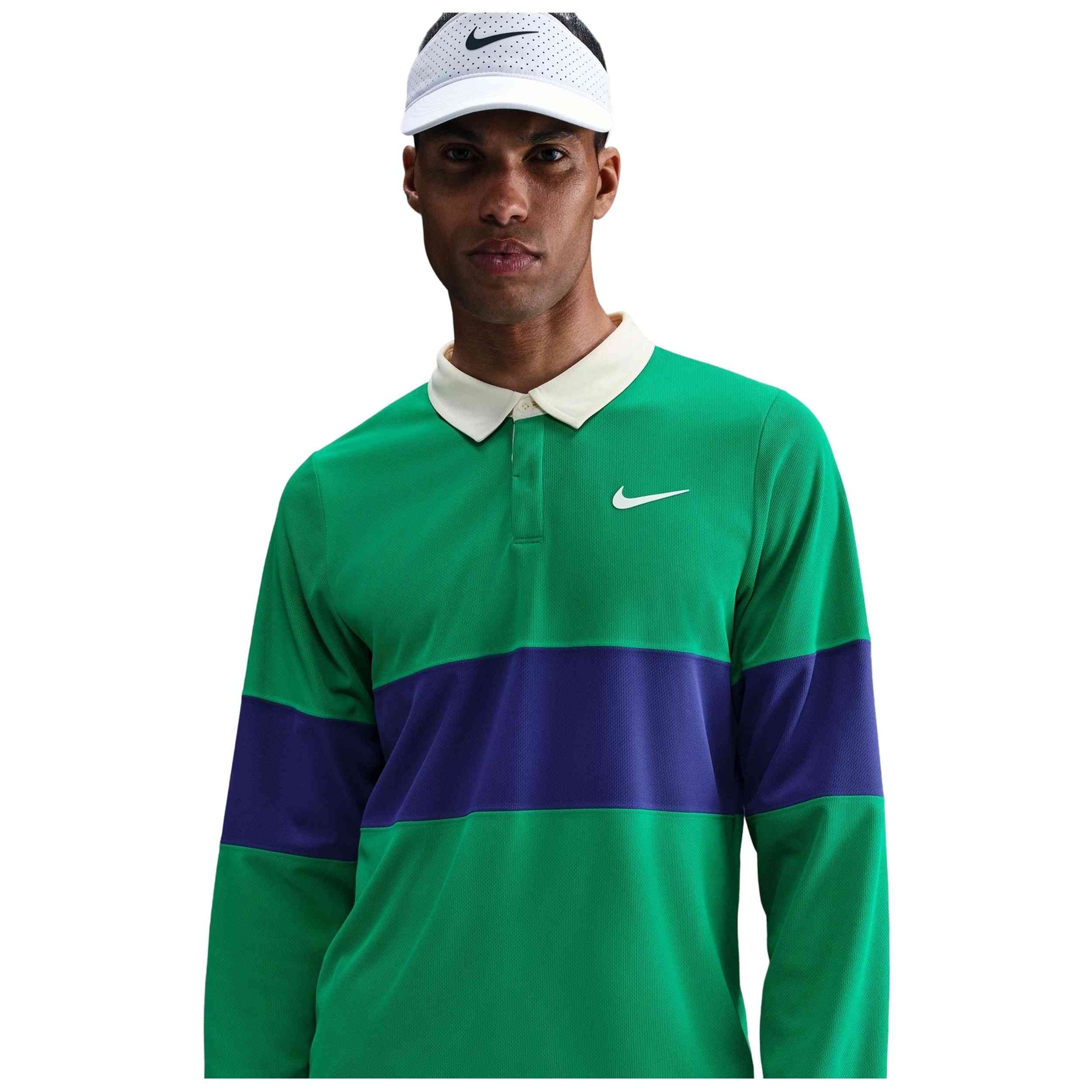 Polo M Nkct Dfadv Slm Ls Polo Rg Nike en color Verde