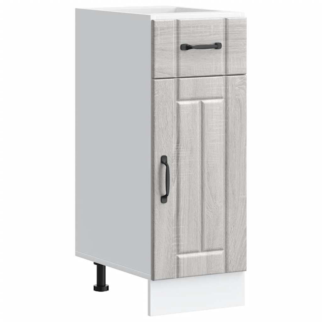 vidaXL Mueble bajo de cocina Lucca madera de ingeniería  30 x 46 x 81.5 cm Multicolor