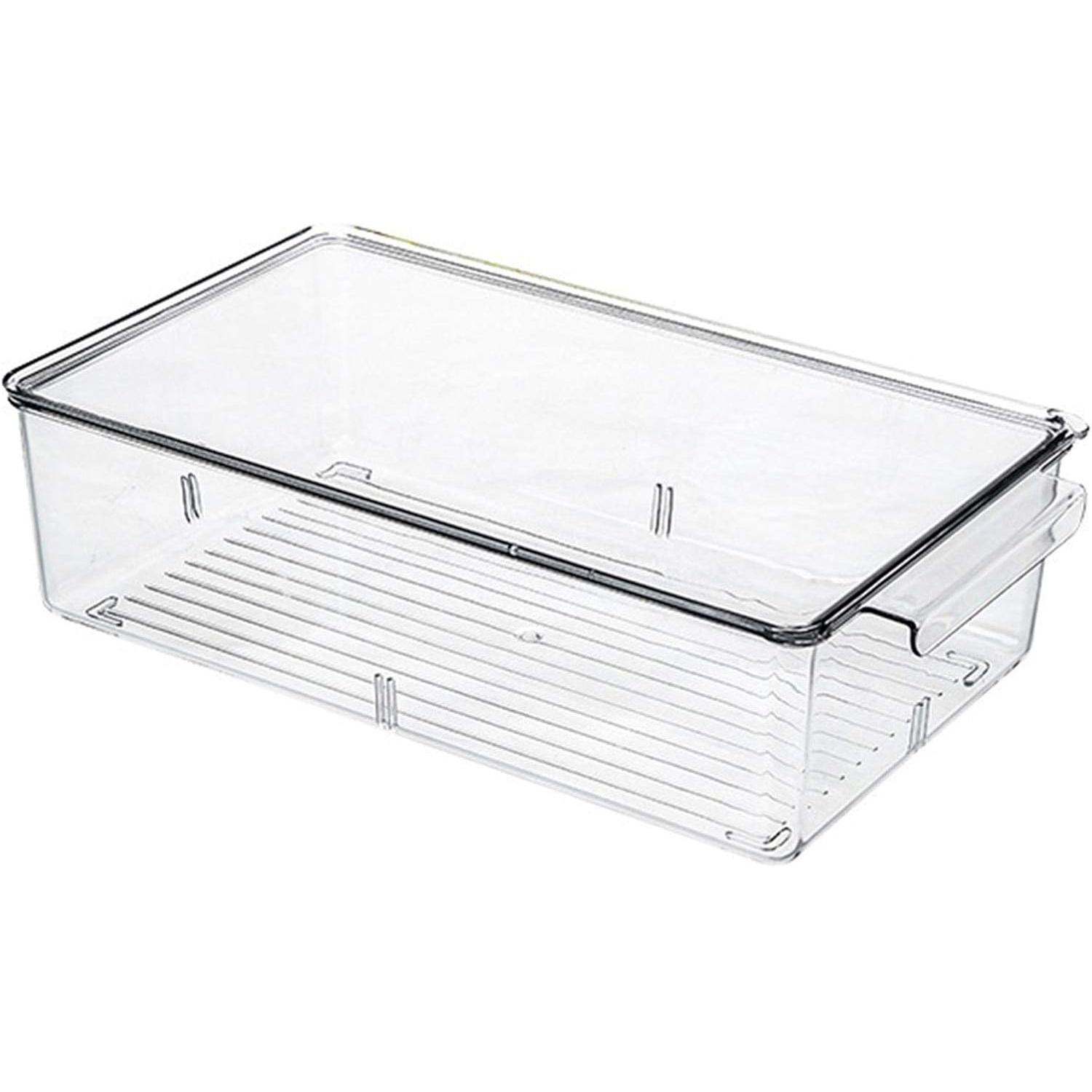 Organizador de cocina – Organizador de cajones para cocina, despensa, gabinetes y encimeras (transparente)