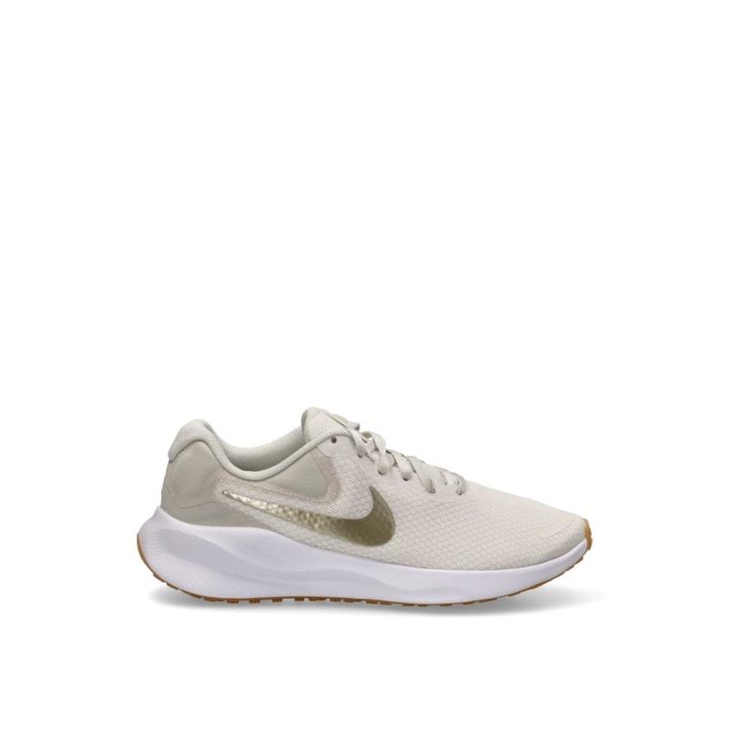 Zapatillas Running Nike - Mujer - Suela Plana - Modelo Fb2208 - Color Beige