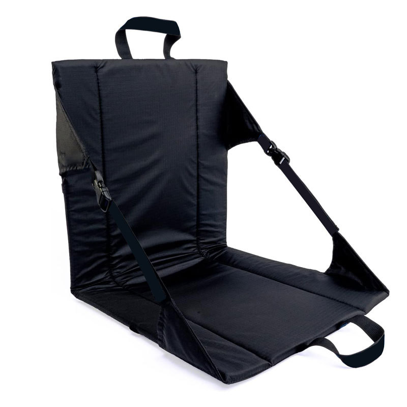 Cojín exterior grueso antimanchas, cojín portátil para camping y conciertos, con respaldo y resistente a la humedad