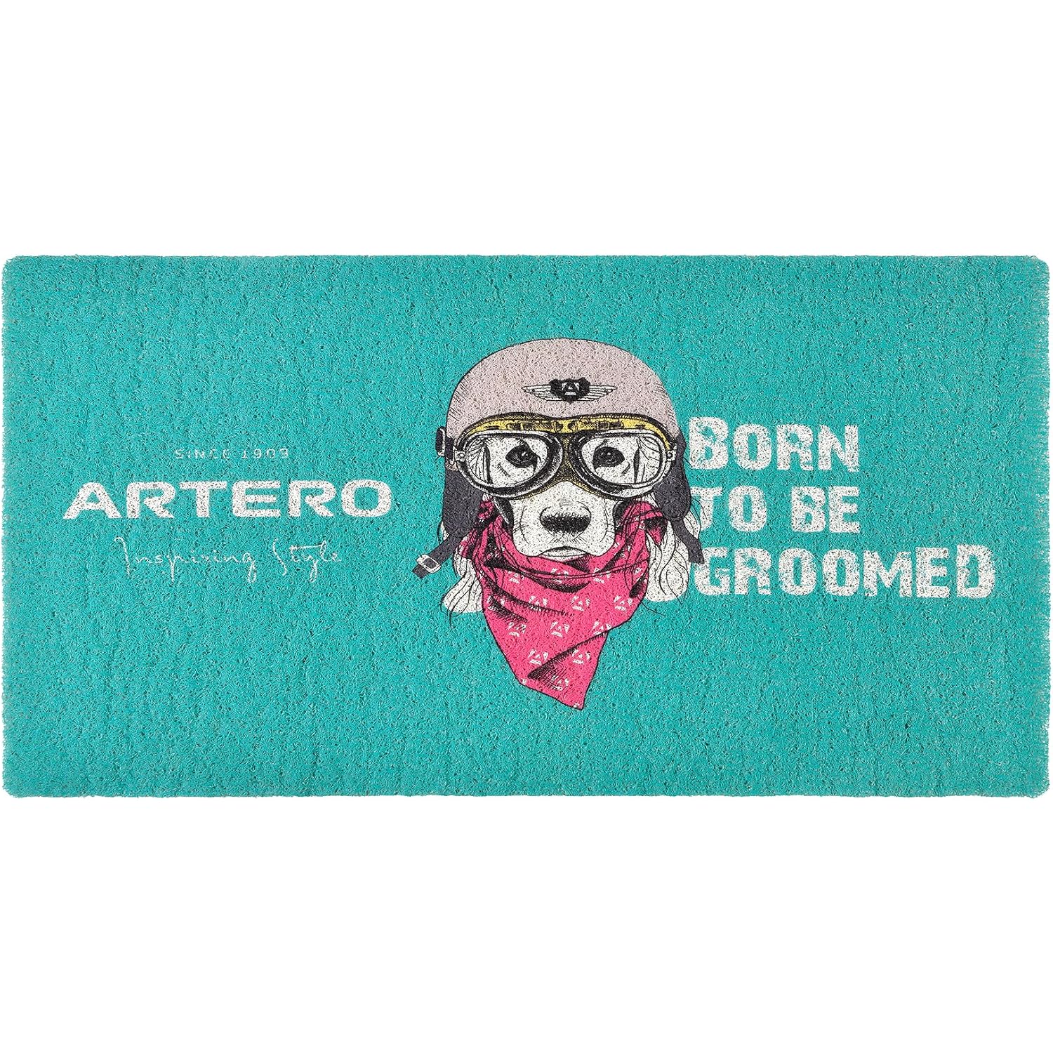 Artero Splash esterilla antideslizante para bañera de perros, PVC rizado acolchado de 1 cm, también gatos, 107 x 56 cm